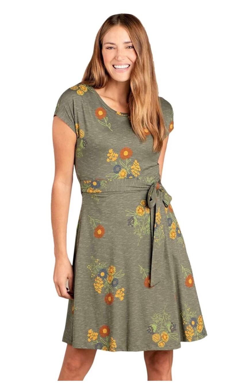 Toad&Co Cue Wrap Short-Sleeve Shirt Dress - Women's Size XS